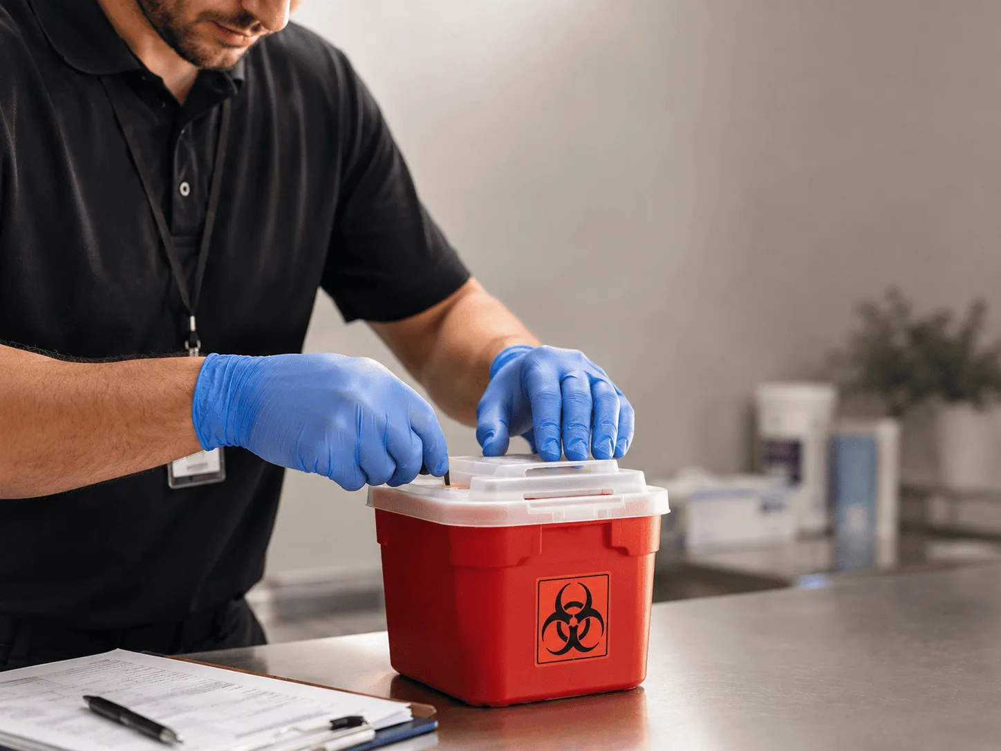 Why choose Sharps Waste Disposal in Nicoma Park, OK